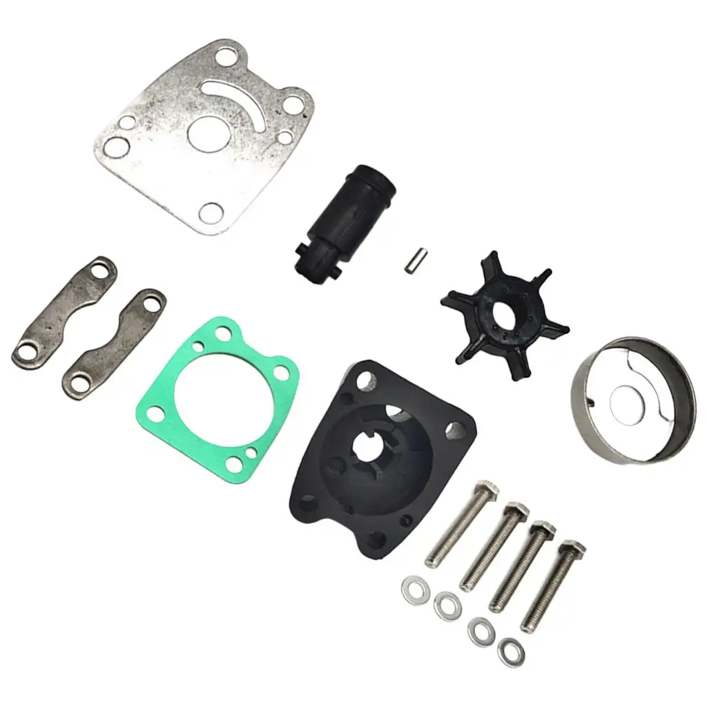 Water Pump Impeller  Kit Direct Replaces Spare Parts Fits  4/5/6  Outboard Engines High Performance 