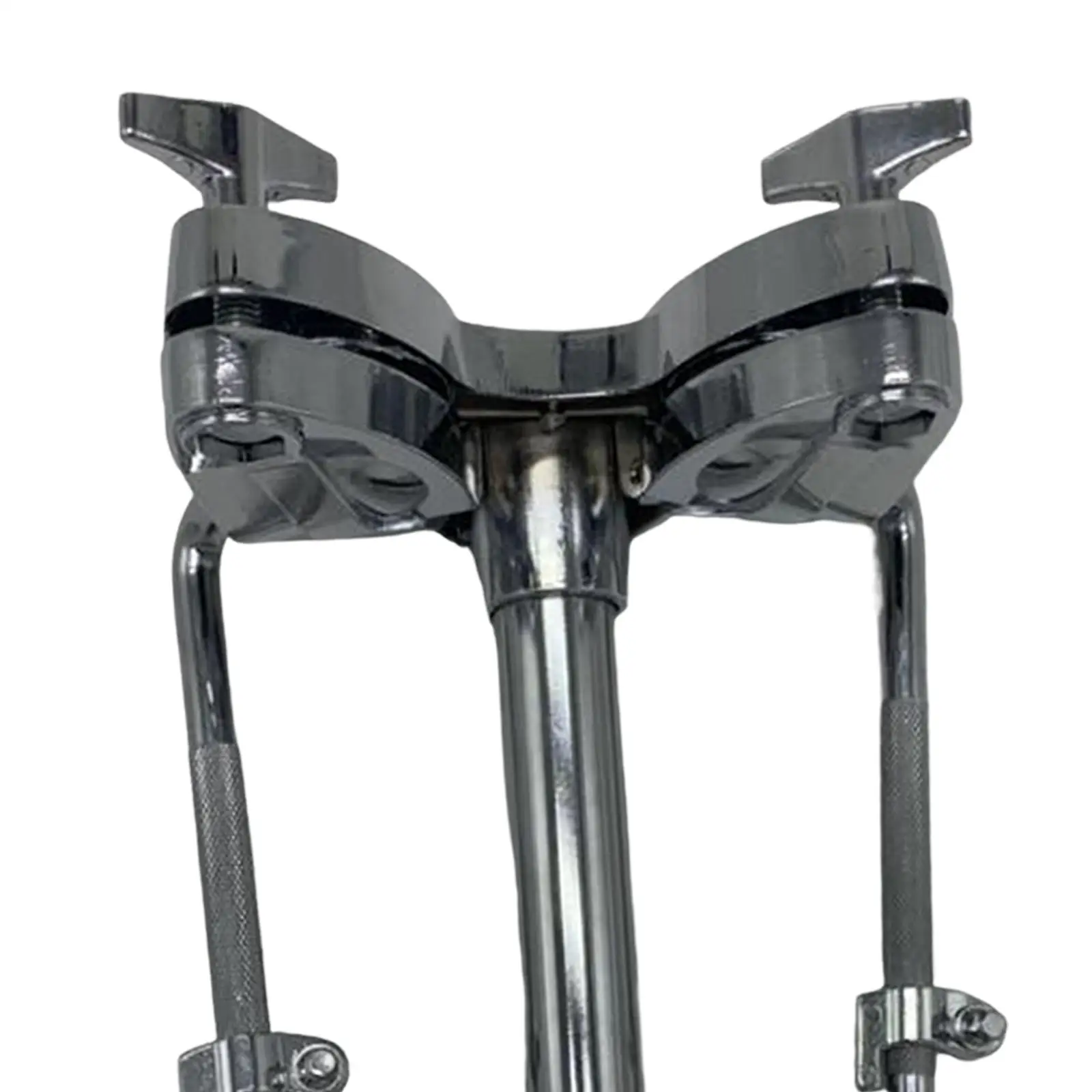 Tom Drum Holder Mount Stable Zinc Alloy Instrument Replaces Drum Parts Double Tom Clamp Drum Hardware for Tom Drum Drum Set