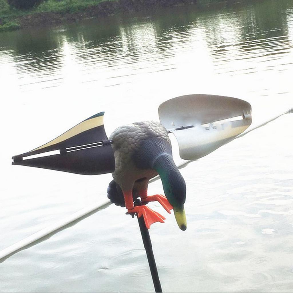 Wind Duck Decoy Outdoor   Wing Mallard Flying Duck Decoy for Hunting Garden