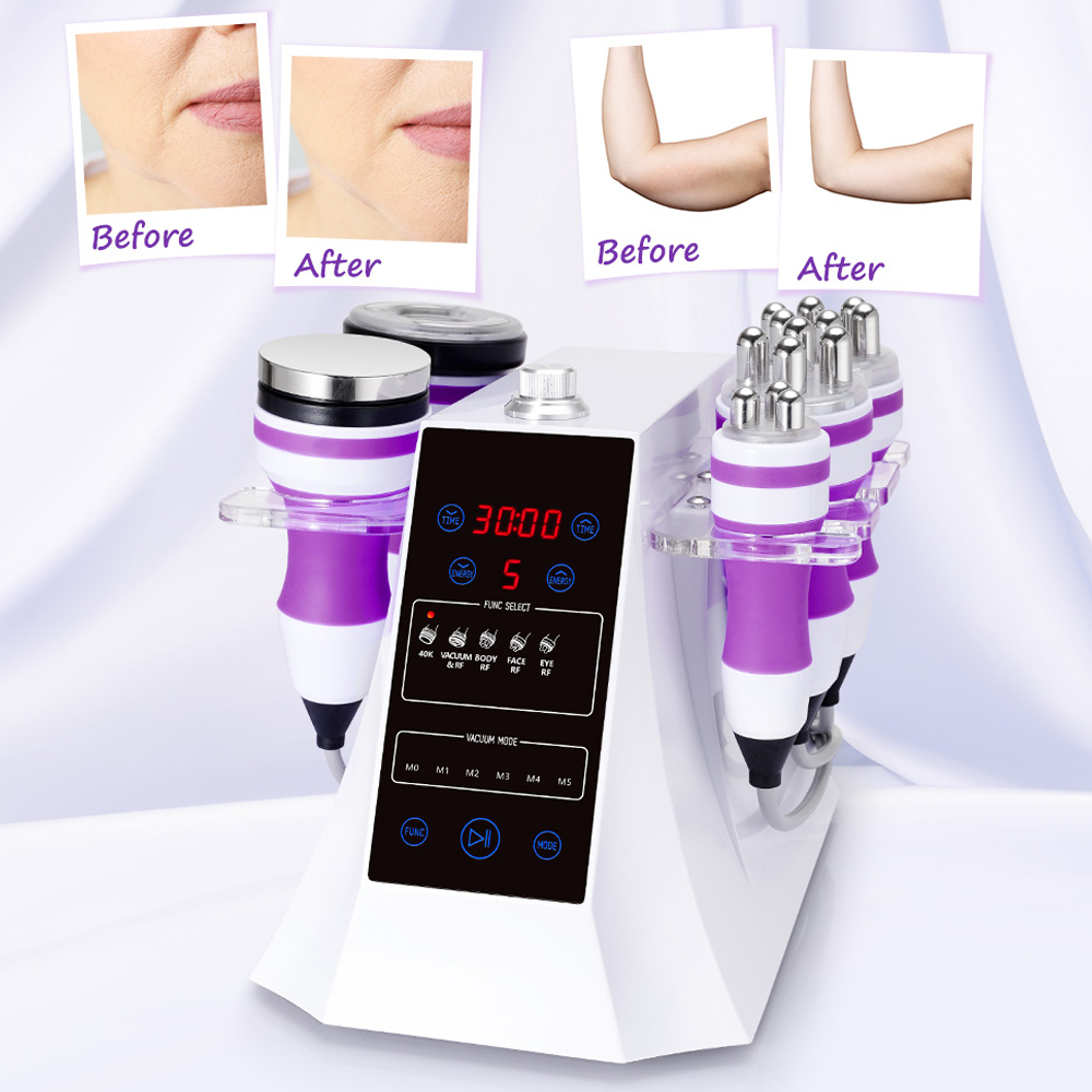 Best of 5in1 Multipolar RF Skin Tightening Vacuum 40K Cavitation Ultrasonic Celliute Slimming Spa Machine Reviews & Tips