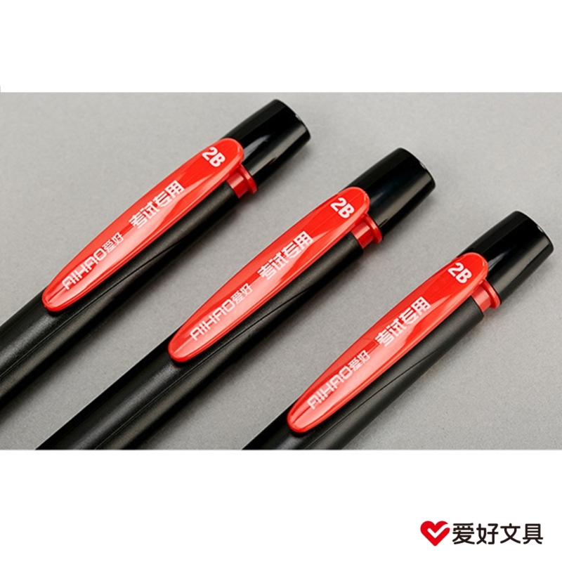 Flachkopf-Test Druck bleistift zeichnung 2b füllt den automatischen Zeichenstift mit Radiergummi-Schul material nach – Detail 13