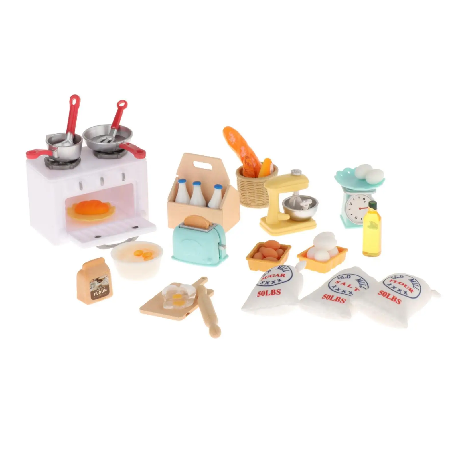 Pretend Cooking Playset Realistic Utensils Cookware Toys Kitchen Toys Accessories Set for Dining