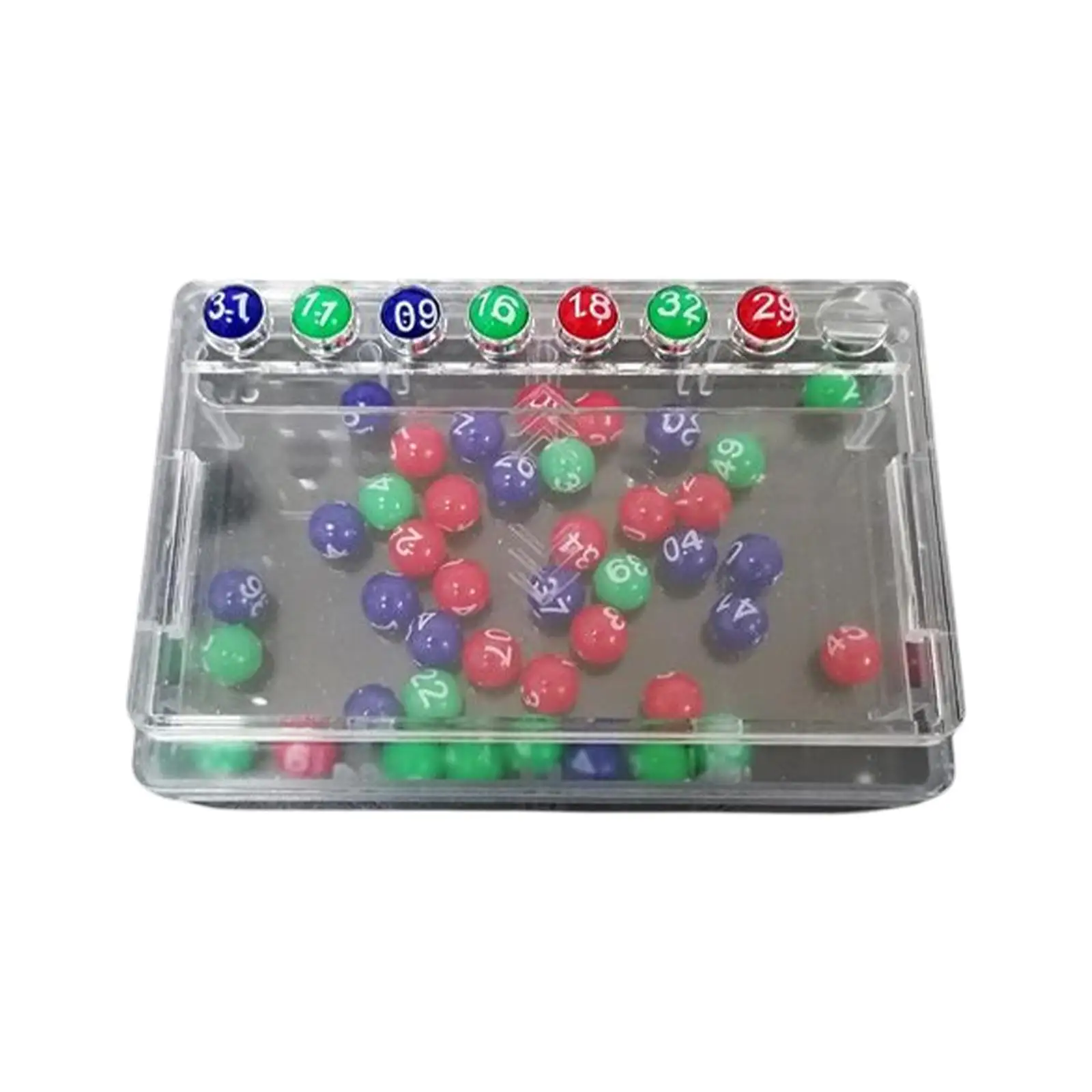 Mini Lottery Machine Number Picking Machine Draw Game 8mm Little Number Balls