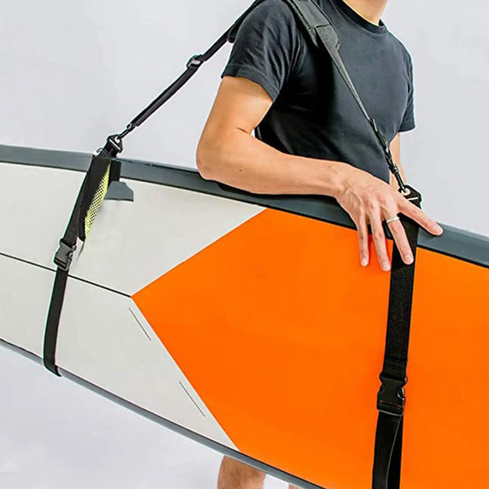 Carrying Sling Carrier Outdoor Transportation Paddle Board Shoulder Strap Padded Bag Belt for Kayak Inflatable Rafts Underwater