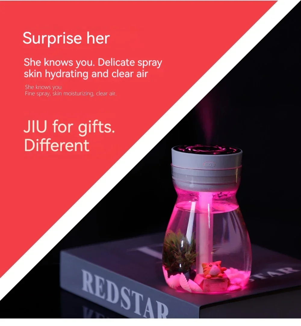 Title 3, Colorful phoenix aromatherapy humidifier USB ho...