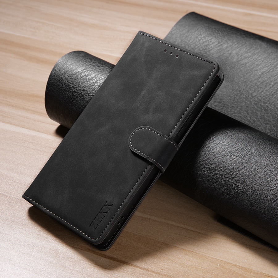 Brieftasche Haut-freundliche Karte Slot Stand Magnetische Flip Leder Fall Für Xiaomi Redmi Hinweis 12S 12 Pro plus 11 Pro 11S 10S 9S 8T 7 5 – Detail 9