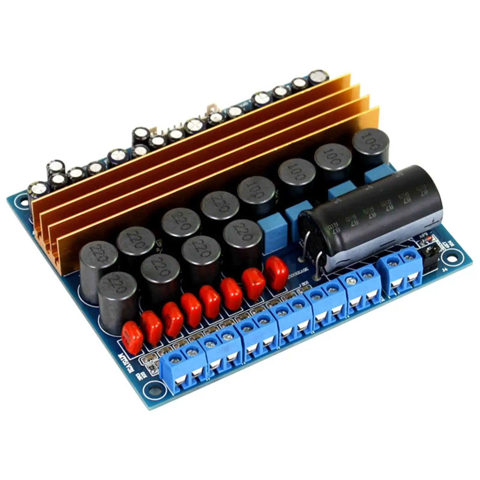 TPA3116 Digital Power Amplifier Board, DC18-24V 100W+100W+4x50W, 5.1 Channel Subwoofer Amplifier Board Amp Module