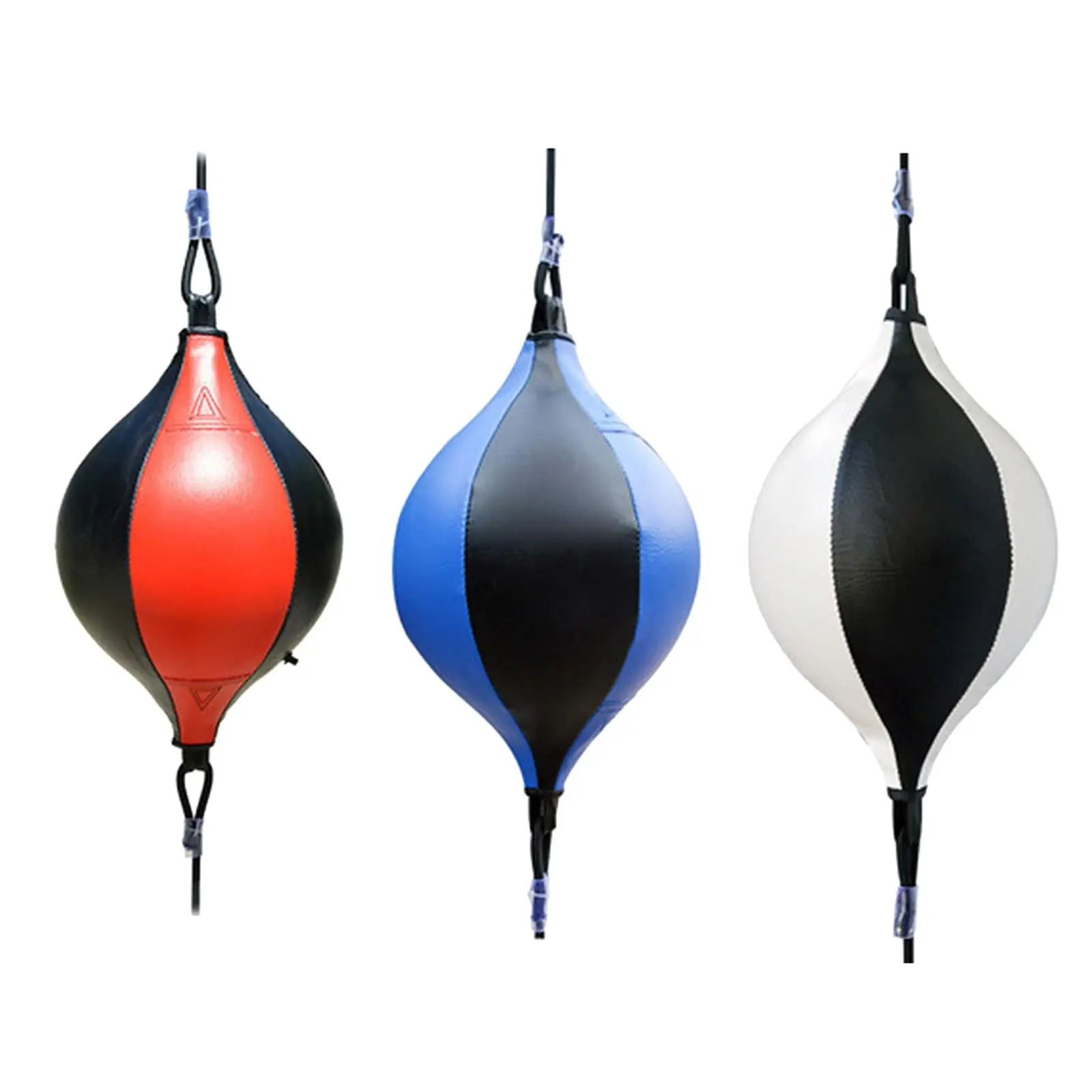 Double End Punching Ball Boxing Speed Bag Hanging Equipment Inflatable for fitness Training Sanda