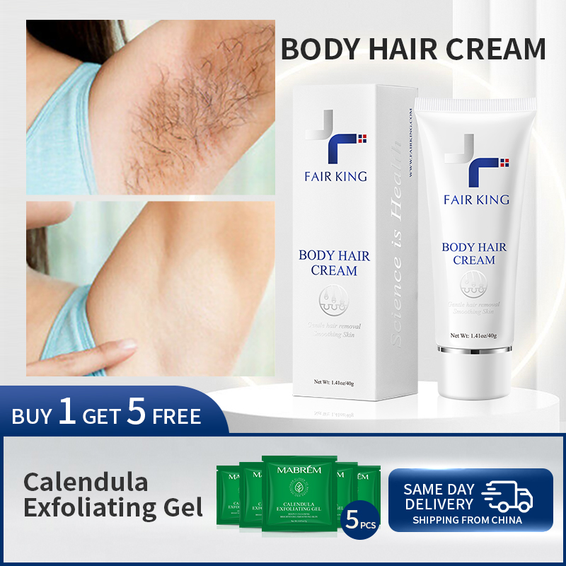 Best of FAIR KING Depilatory Cream Men Women Herbaly Painless Hair Remover Cream For Removal Armpit Legs Hair Body Care Skin Care 40g Reviews & Tips