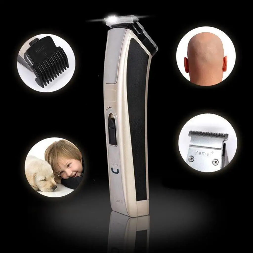 KM-5017 Electric Hair Trimmer Rechargeable for Men Child EUPlug Hair Shaving Machine Baldheaded Hair