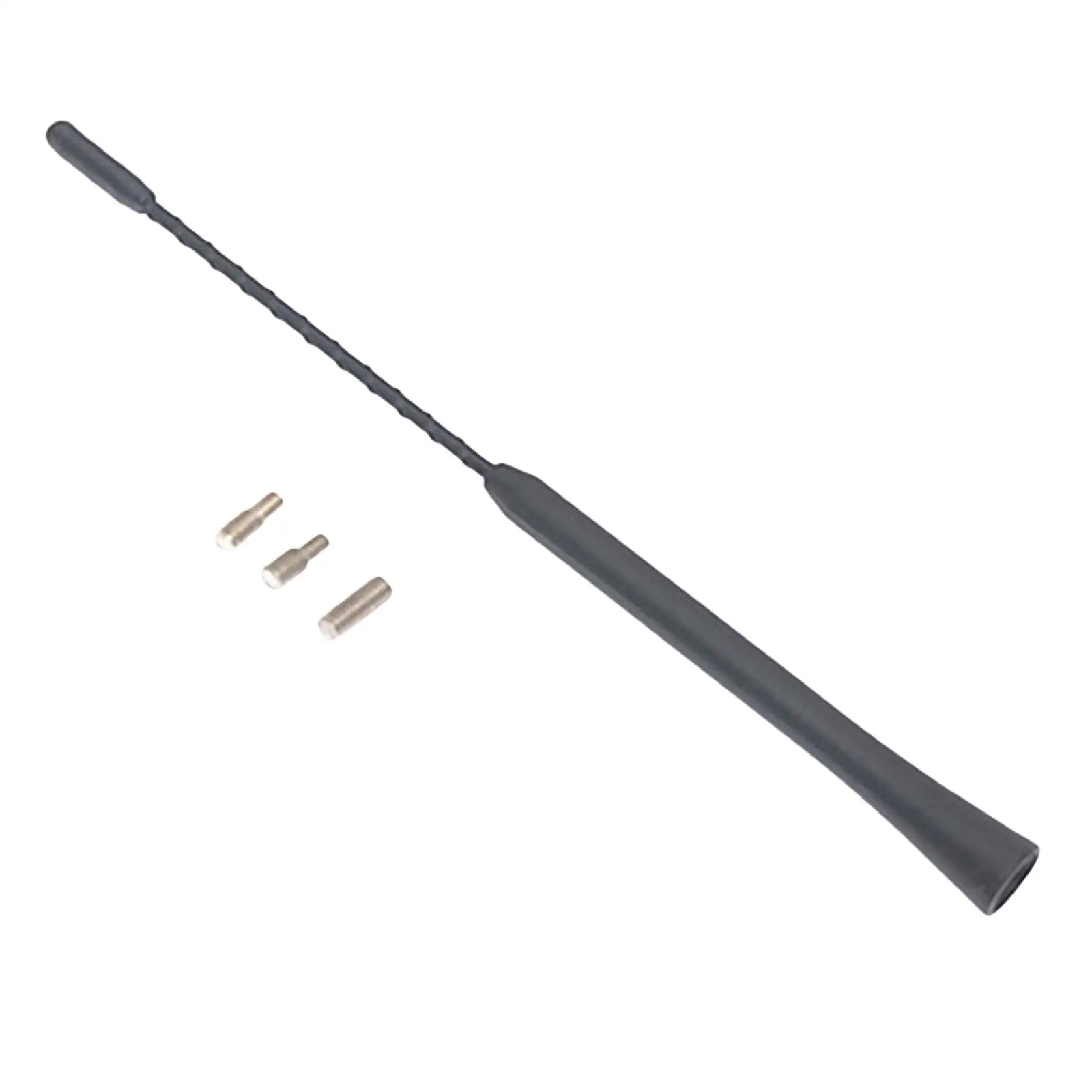 9Inches Universal Car Radio Antenna with Screws Roof Mast Long Style AM/FM Aerial Amplifier Replacement Spare Parts Premium
