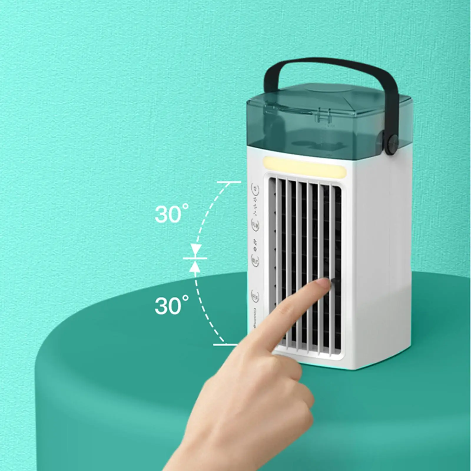 Air Conditioner Refrigeration Fan Type-C Humidifier Air Cooler for Household