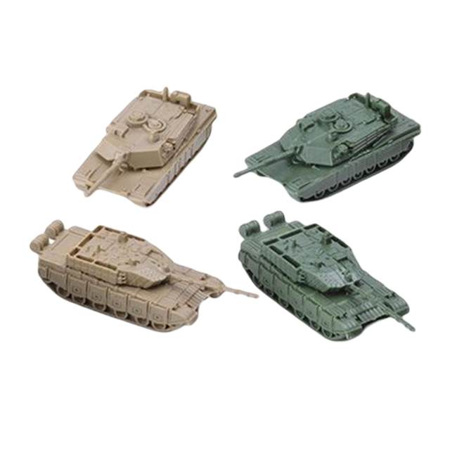 1/144 Tank Model Building Kits Easily Assemble 4D Modern Tank Model DIY Puzzle for Gifts Keepsake Boys Kids Display
