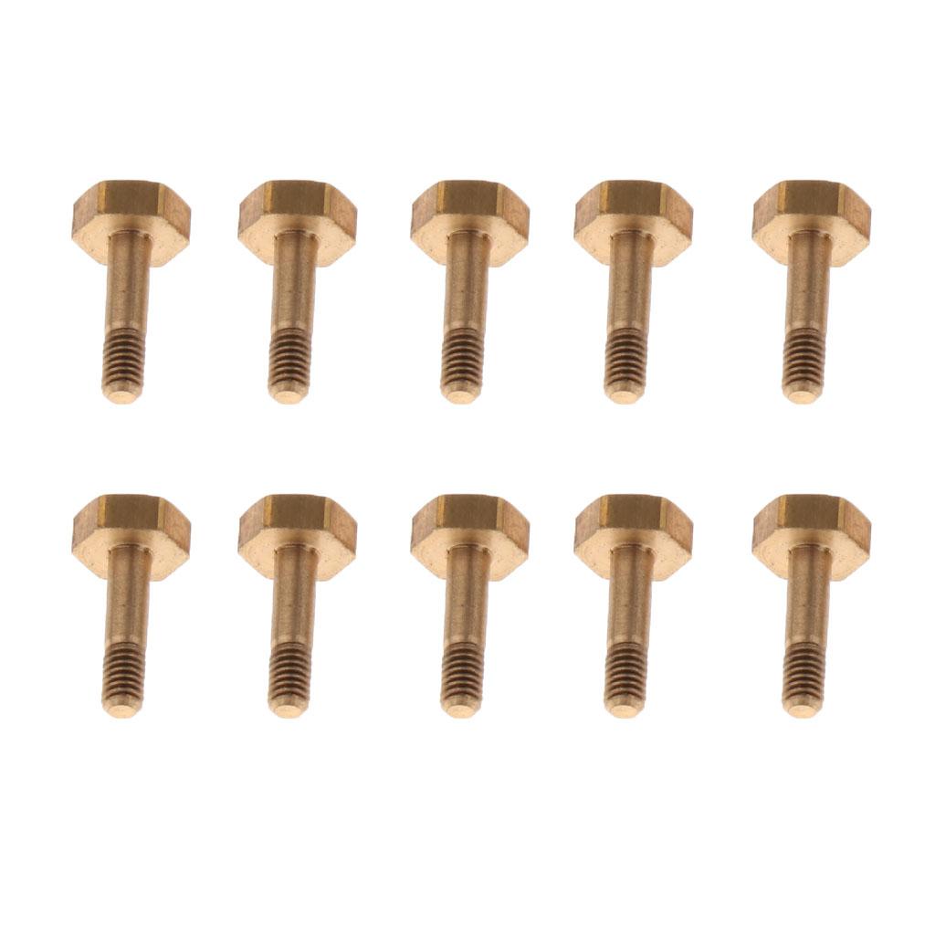 10 Pieces Trumpet Water Drain Screws DIY Musical Instrument