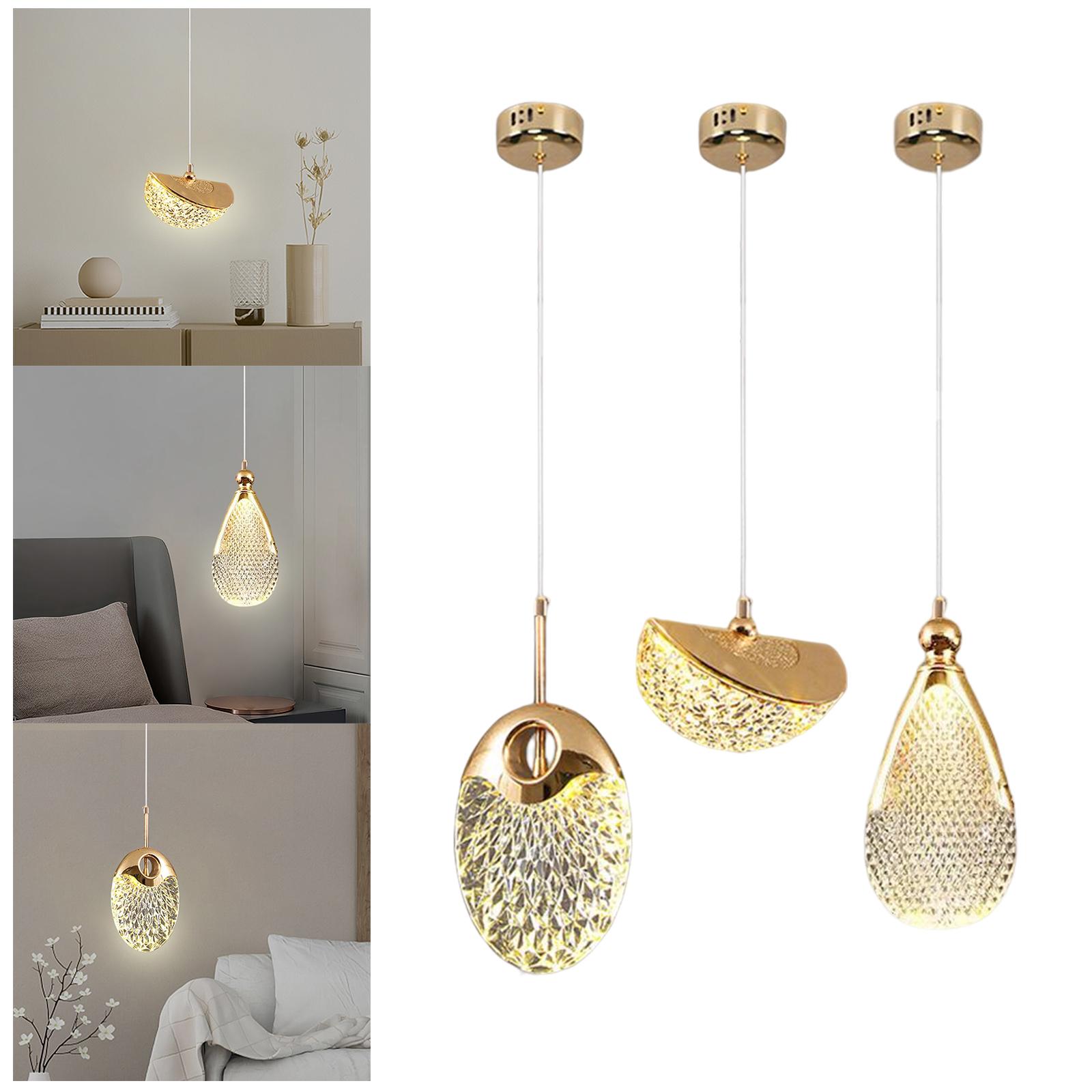 Nordic Style Pendant Light Decorative LED Fixture Chandelier Hanging Lighting for Indoor Restaurant Bedroom Modern Kitchen