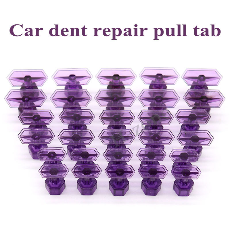 10 stücke Kleber Tabs Dent Removal Tools Dent Removal Tool Auto Paintless Dent Reparatur Kleber Tabs Auto Wartung Werkzeuge Für auto Körper – Detail 1