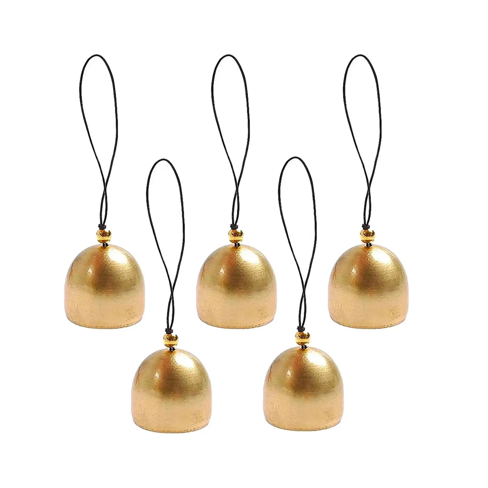 5x Copper Bell Small Brass Bells Mini bell DIY craft Front Door Wedding Party