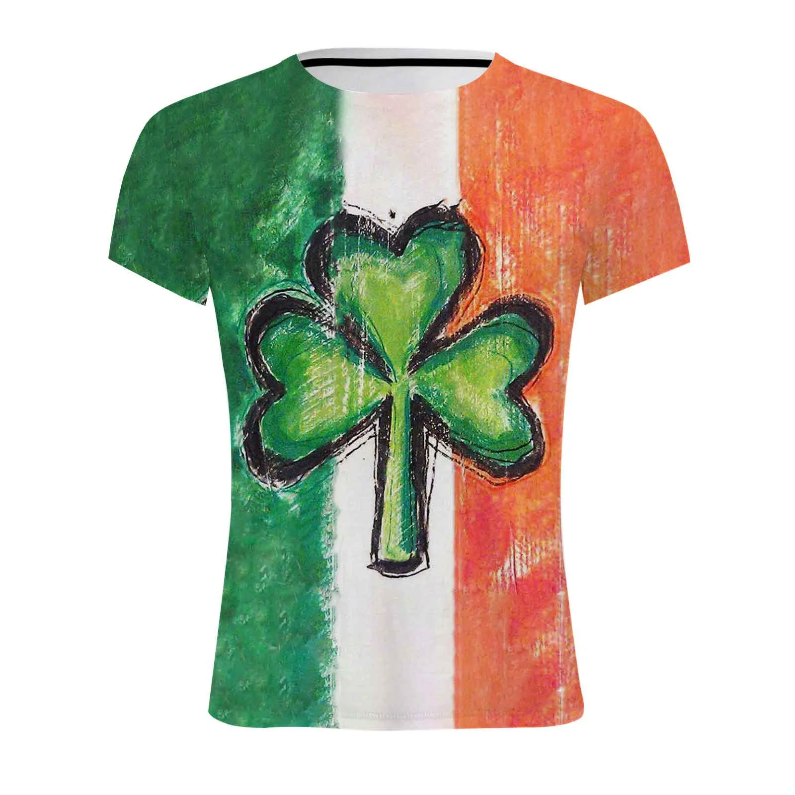 Cartoon Shamrock Shirt Love Shamrock Tshirt St Patrick's Day Shirt Saint Patricks Day Gift Shamrock Graphic Tees Irish Gifts vintage t shirts
