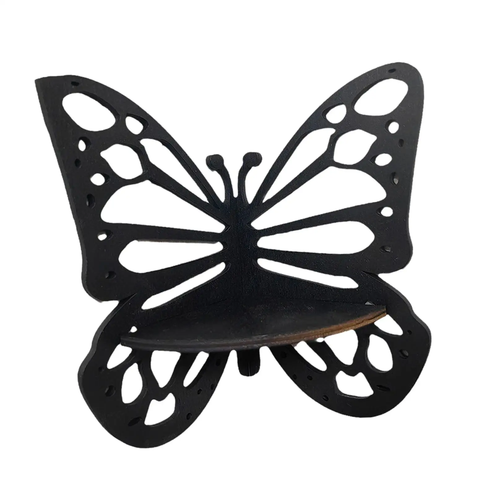 Butterfly Corner Shelf Boho Wall Shelves Book Storage Butterfly Wall Hanging Shelf for Cafe Bathroom Office Bedroom Kitchen