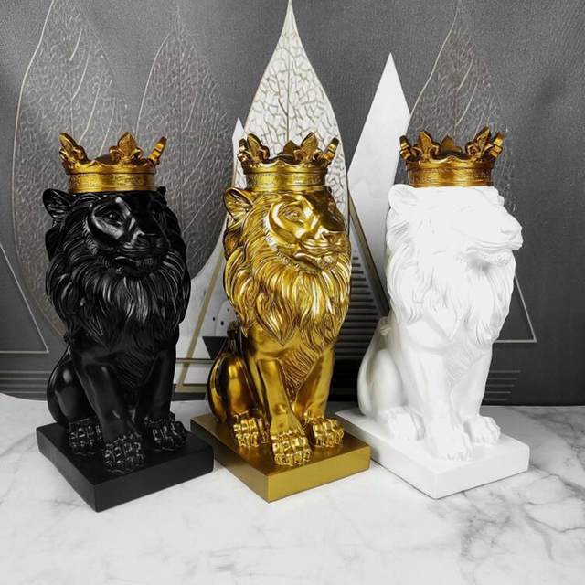 Resina Cabeça de Tigre 3D Colecionáveis Escultura de Animais Acessórios  Grandes Arte para Decoração Decoração de Parede Decoração Armário de