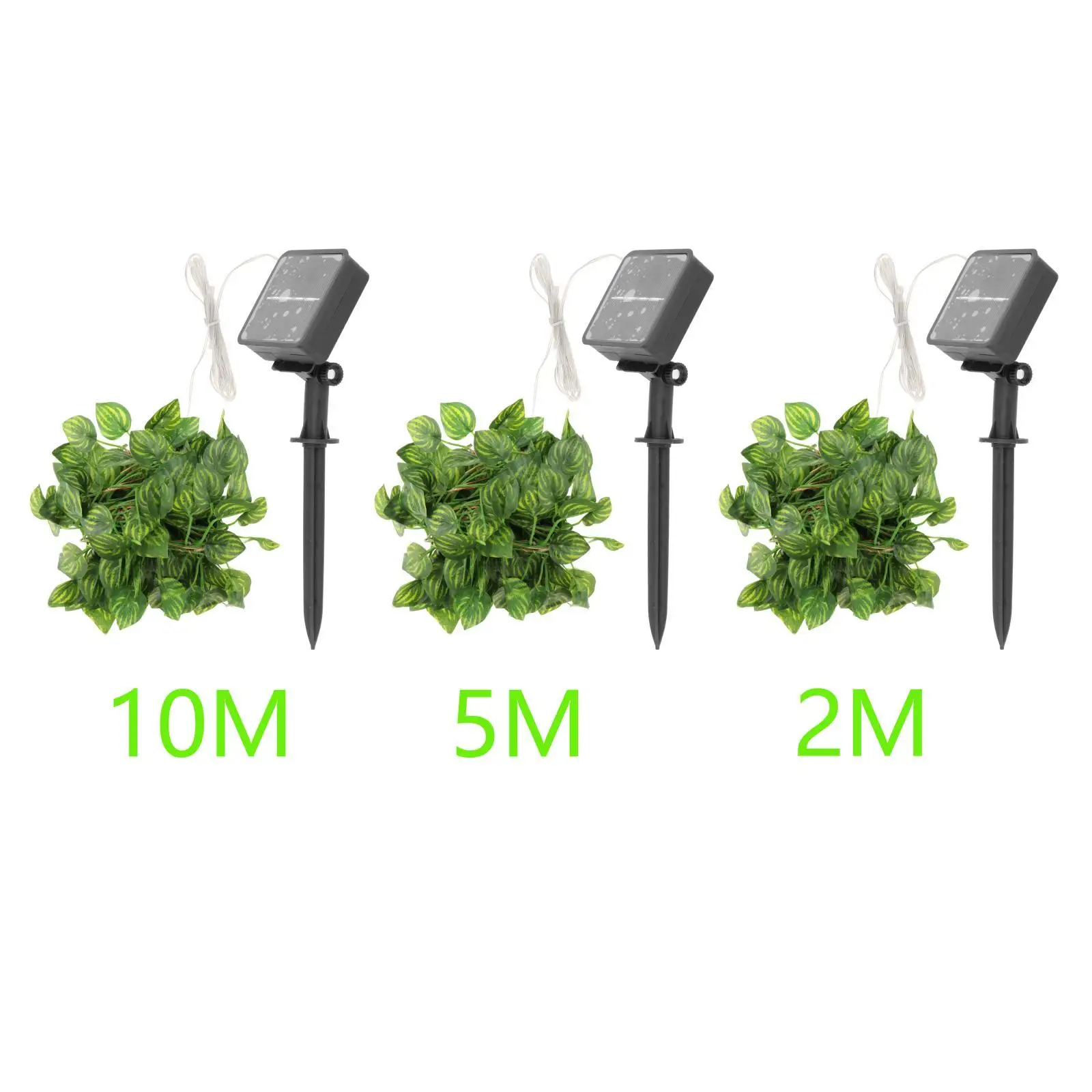Outdoor Ivy Decor String Lights Waterproof Fake Plants Lights Artificial Ivy Garland for Party Home Wall Holiday Decoration