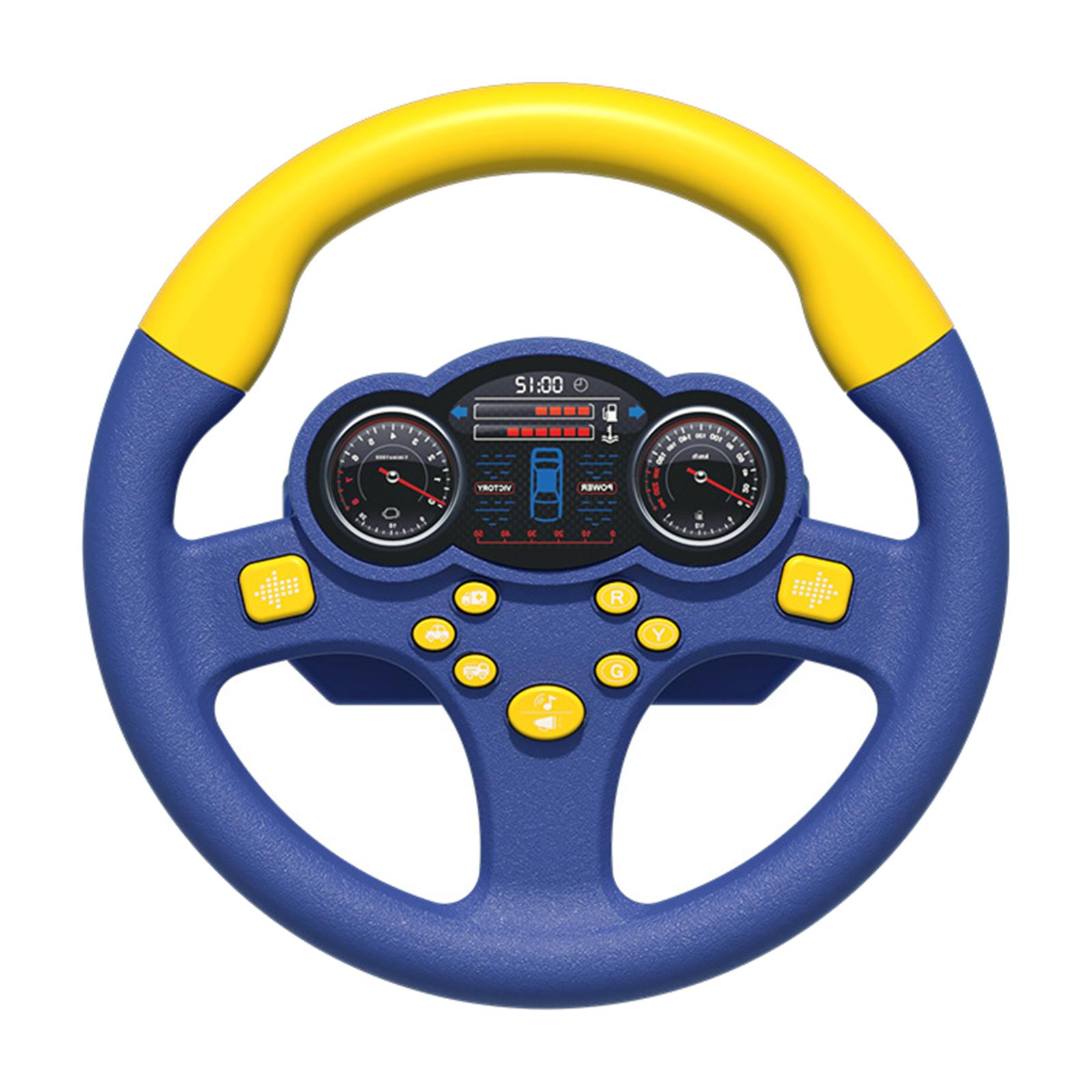 interactive steering wheel toy