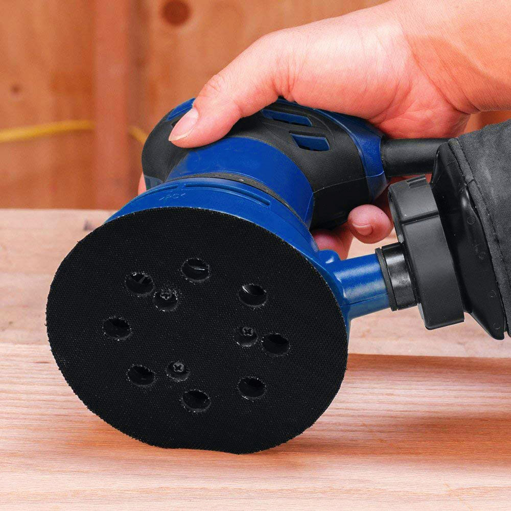 5 Zoll 8 Löcher 125 mm Hakenschlaufe Schleif Stützteller Elektrischer Exzenterschleifer Scheibenscheiben Porter Cable Backup Stick On Pad – Detail 5