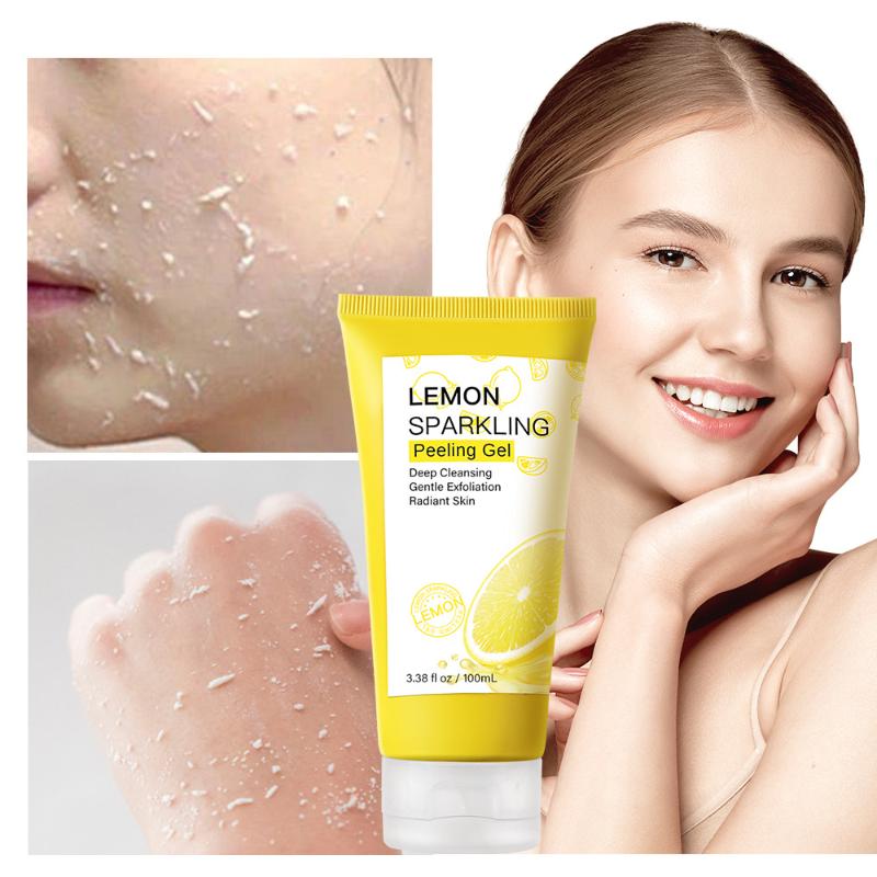 Best of Lemon Exfoliating Gel Gentle Deep Cleansing Exfoliating Scrub Facial Gel Mud Rub Soothing Body Remove Dead Skin Reviews & Tips