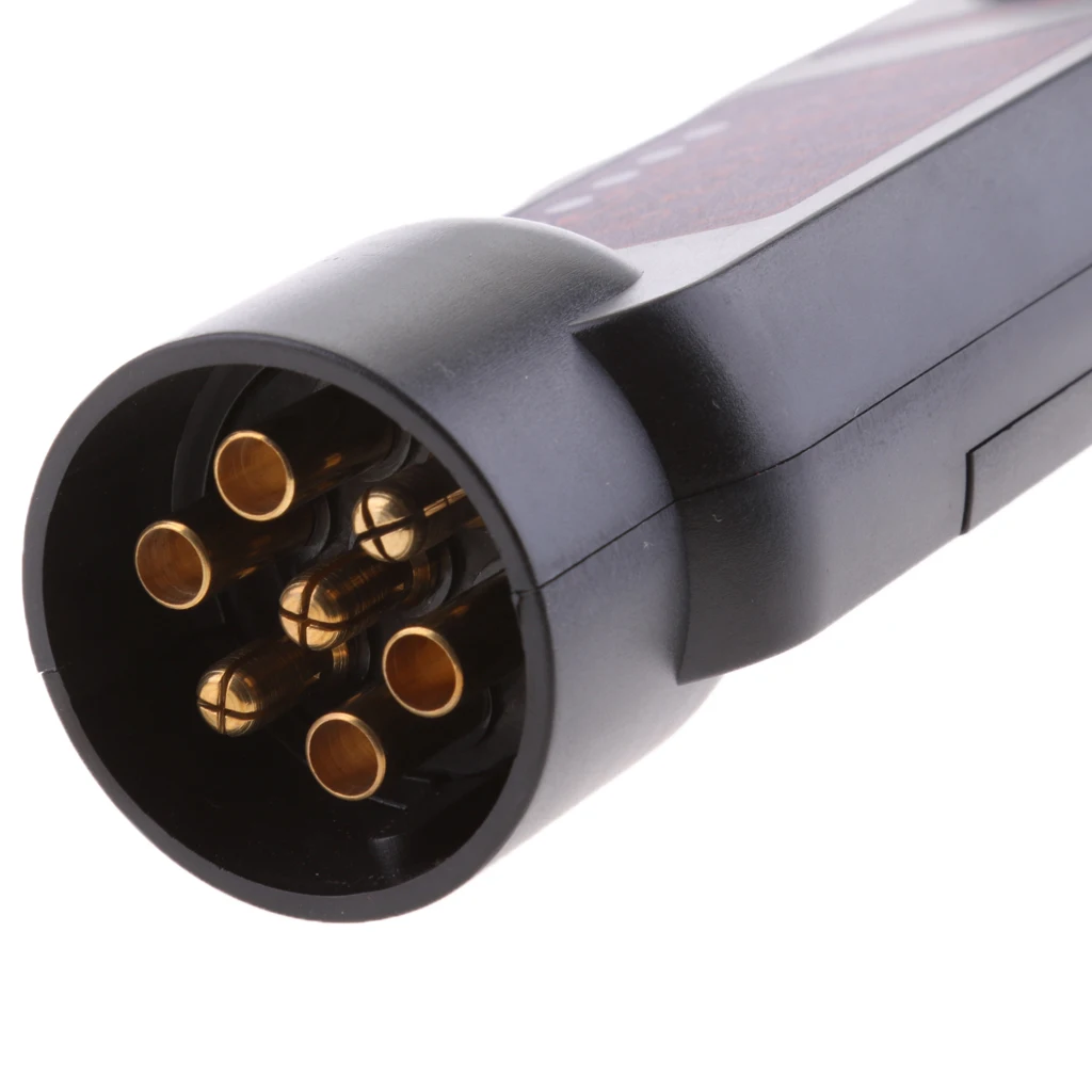 Car Trailer 7 Pin Towing Tow Bar Light Wiring Circuit Tester Plug Socket