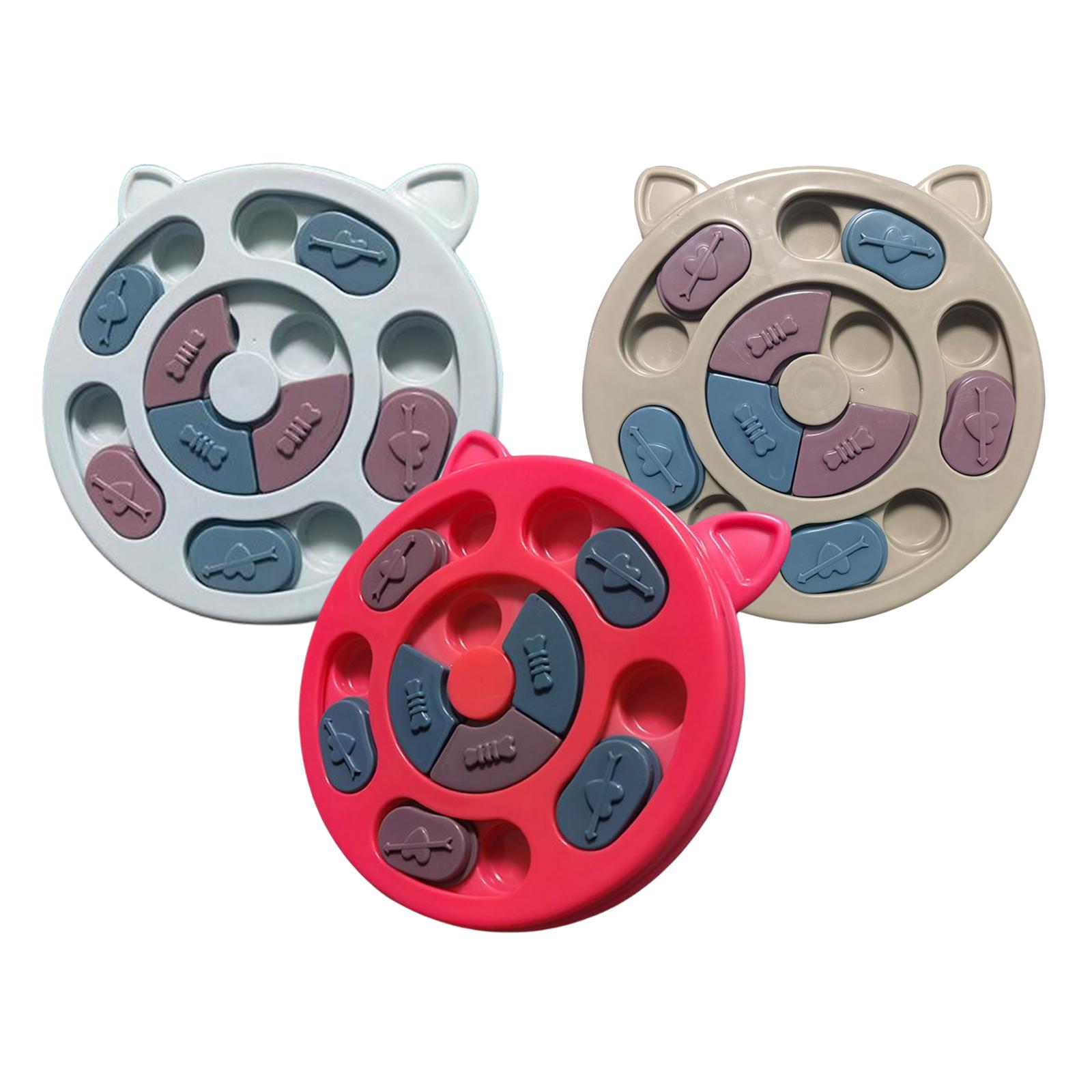 Pet Interactive Dog Food Puzzle Toy Treat Dogs Cat Slow Feeder Pet Training Feeder Interactive Toys Feeding Supplies