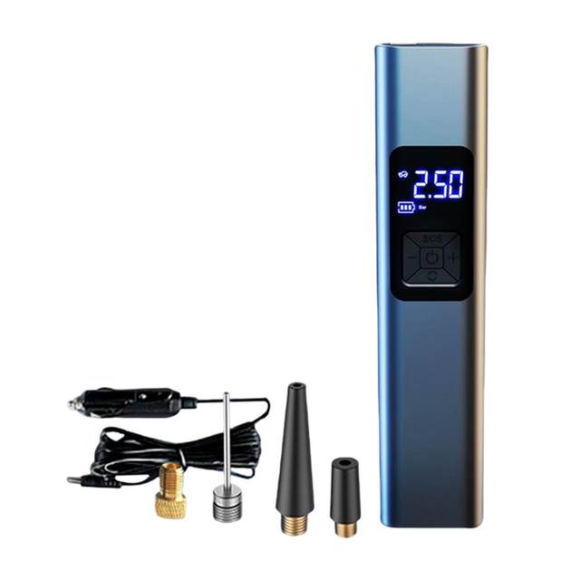 Car Tire Air Pump Inflator Vacuum Cleaner Mode for Balls