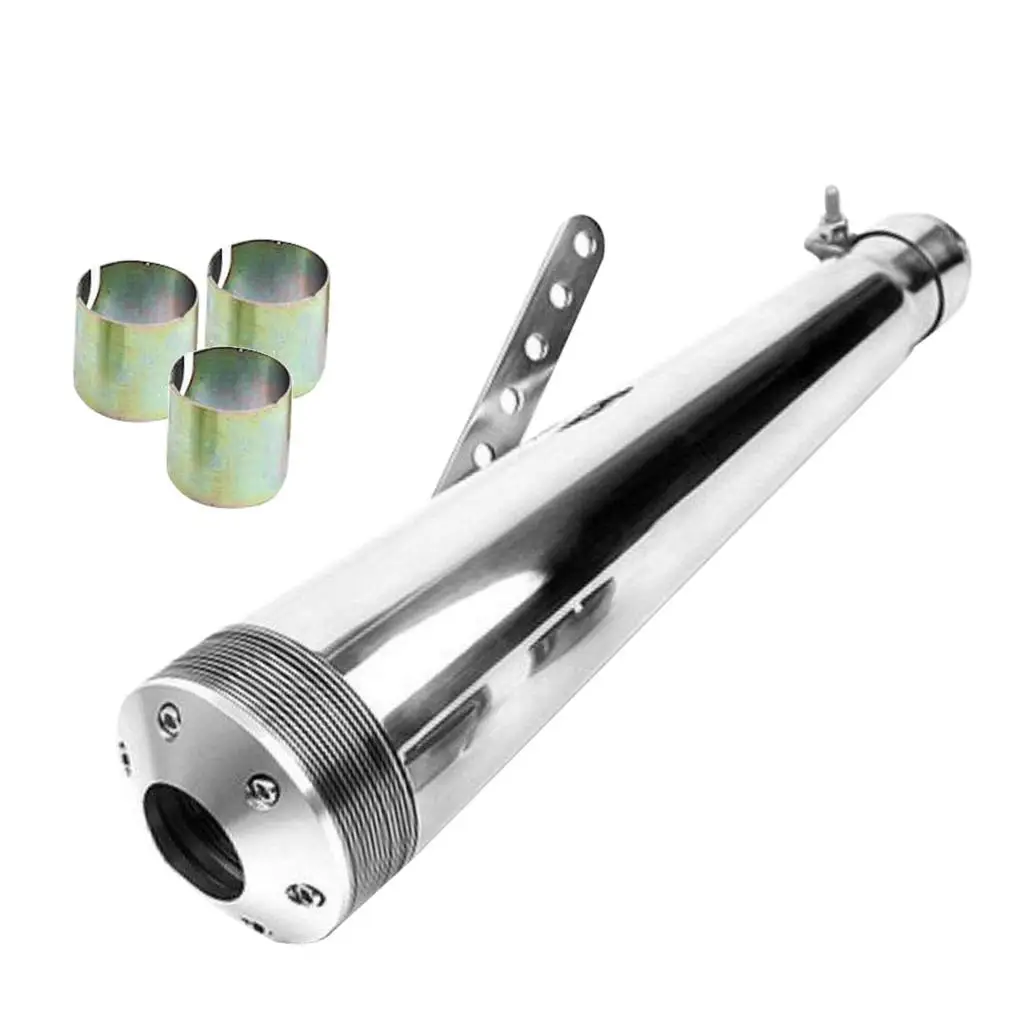 45mm Motorcycle Exhaust System Motorcycle Exhaust Universal 430mm for Street/Sports Motorcycle/