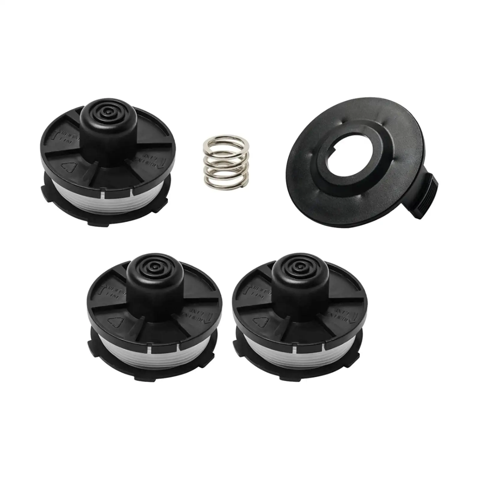 Trimmer Line Spool Assembly Accessories with 195858-1 Trimmer Line Cap and Spring 27ft Easy to Use for Trimmer Dur181Z Dur181