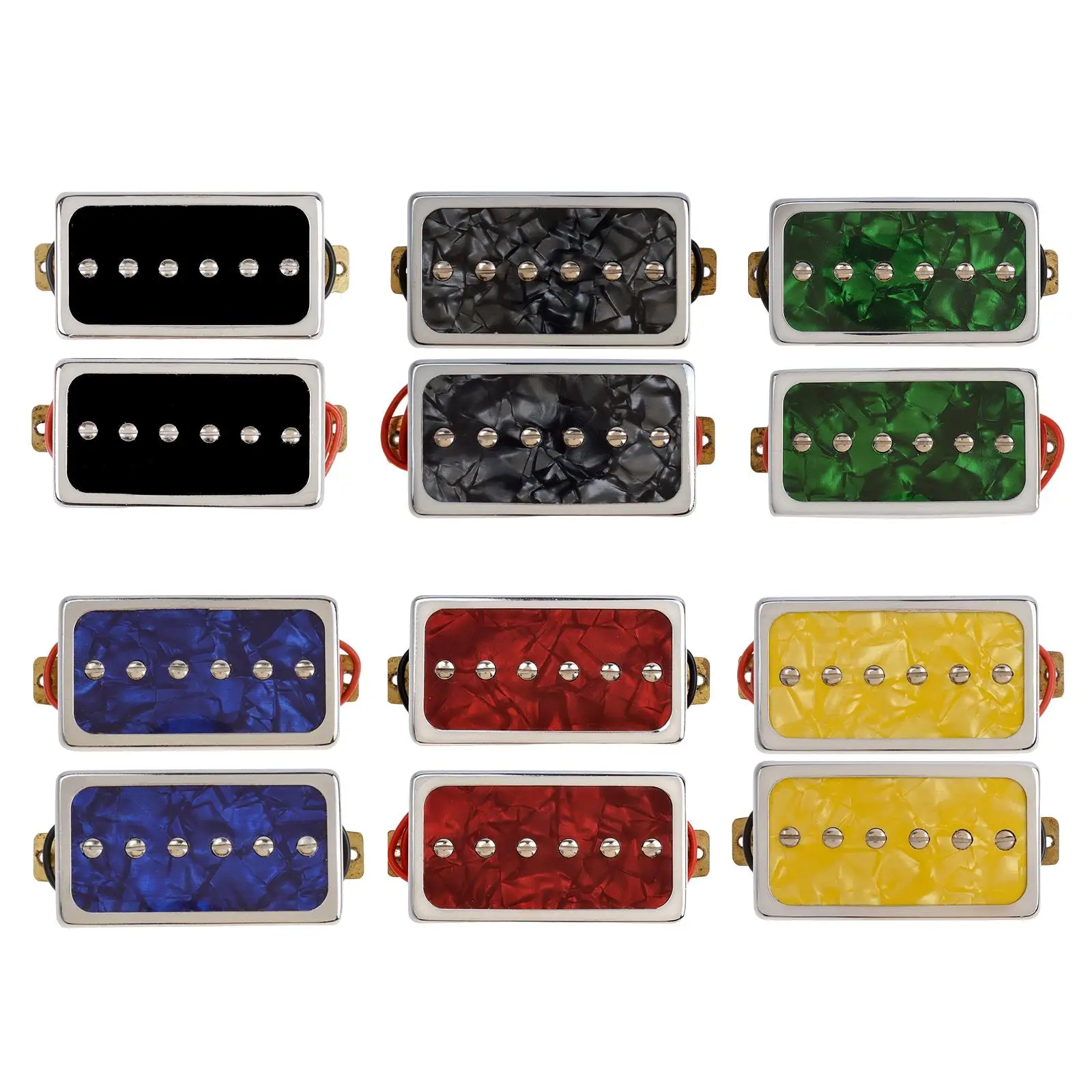 Electric Guitar Single Coil Pickups Electric Guitar Neck Bridge Pickup for LP P90 Style Electric Guitar