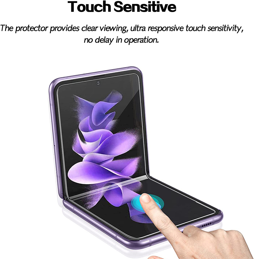 1-3Pcs For Samsung Galaxy Z Fold5 6 5G Outside Matte Hydrogel Film Samsung Galaxy Z Flip4 3 5G Frosted Screen Protector No Glass