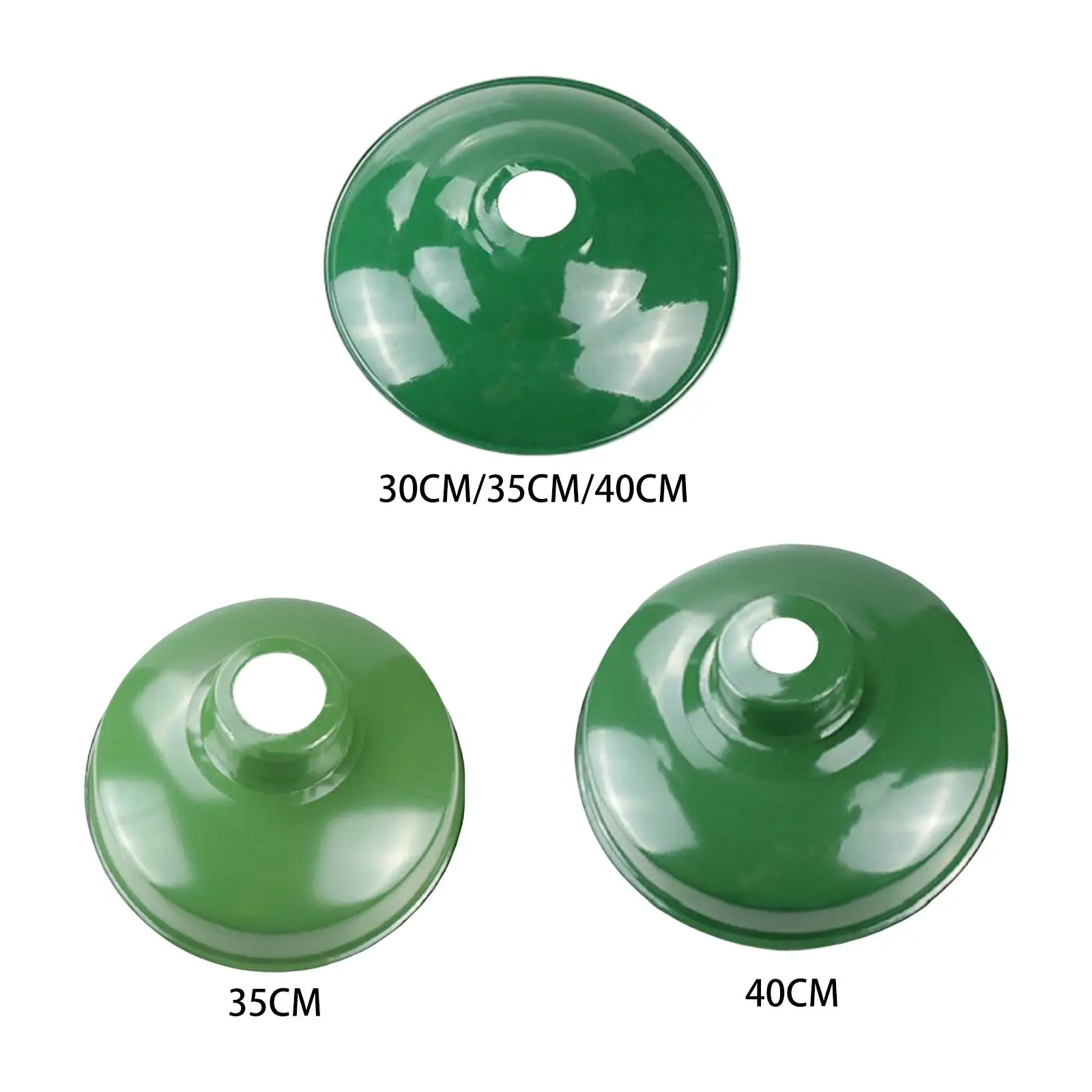 enamel Dome Lamp Shade Holder Green DIY Housewarming Gift Lamp Protector for Table Lamp Wall Lamp Wall Sconce