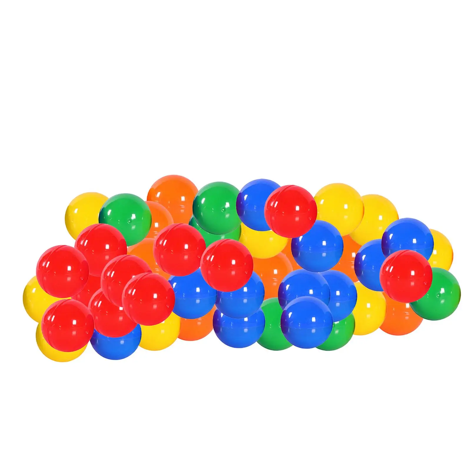 50 Pieces Bingo Ball Portable Direct Replaces Fittings Tally Ball for Company Large Group Games Camping Household Entertainment
