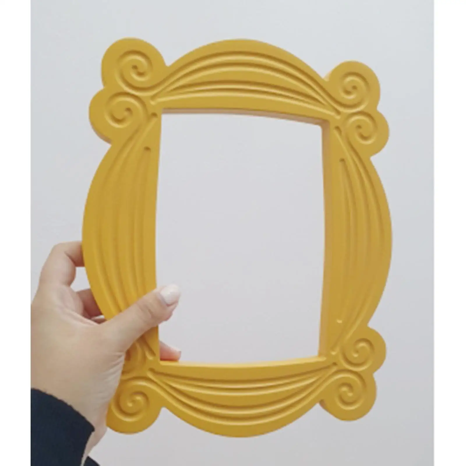 Handicraft Peephole Frame Hanging Picture Display Peephole Door Frame Picture Frame Photo Frame for Christmas Home Decoration