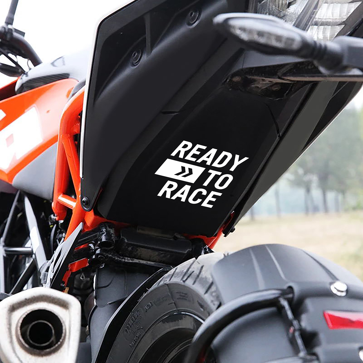 Autocollant Réservoir Moto Voiture - Maléfique Licorne Evil - Protection 3D Résistant Essence
