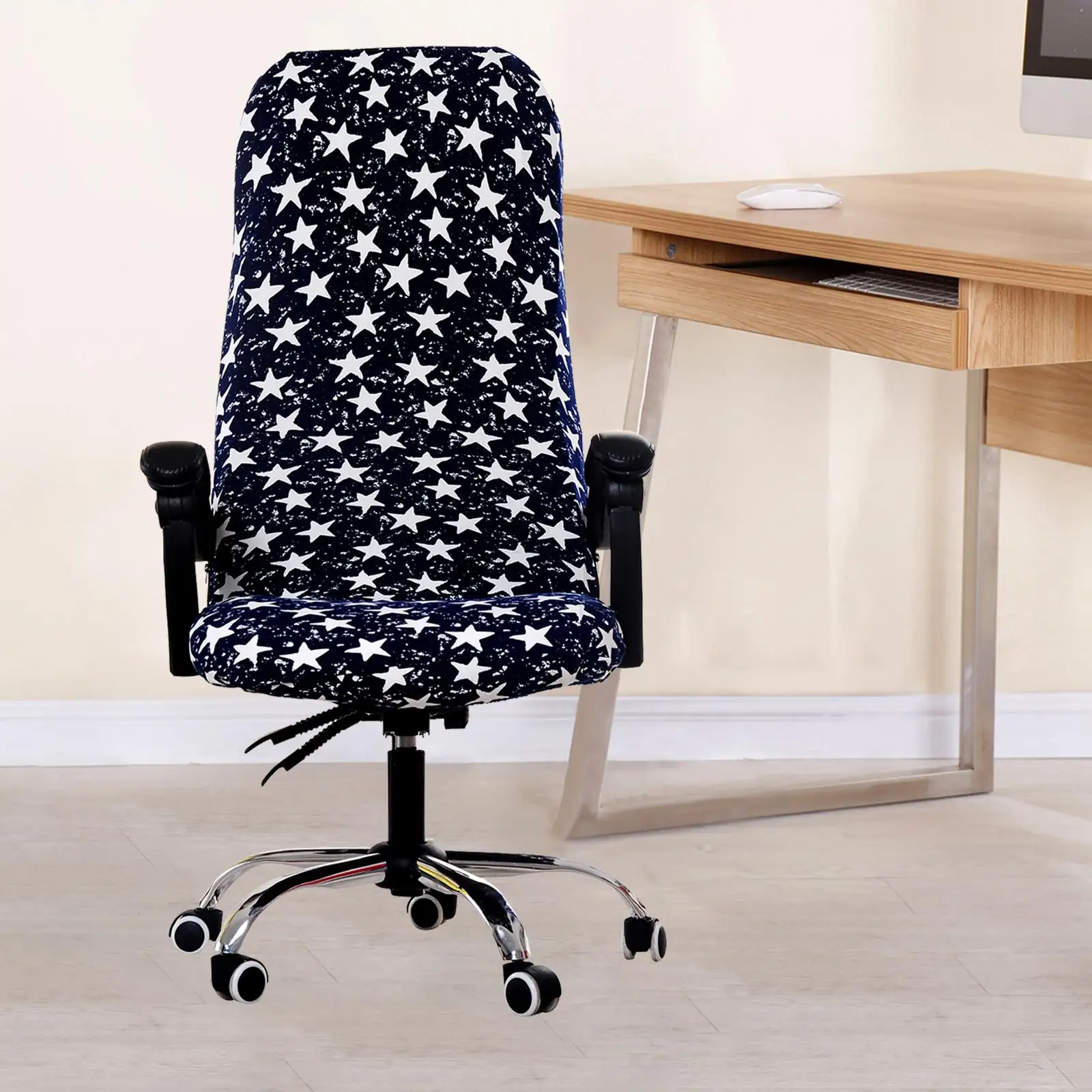 Computer Chair Cover Removable Slipcover Protector Dustproof