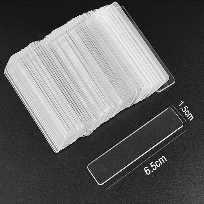 Best of 50Pcs False Nail Tips Nail Art Display Stand Acrylic Gel Polish Holder Clear False Nails Practice Shelves Manicure Showing Tools Reviews & Tips - Image 2