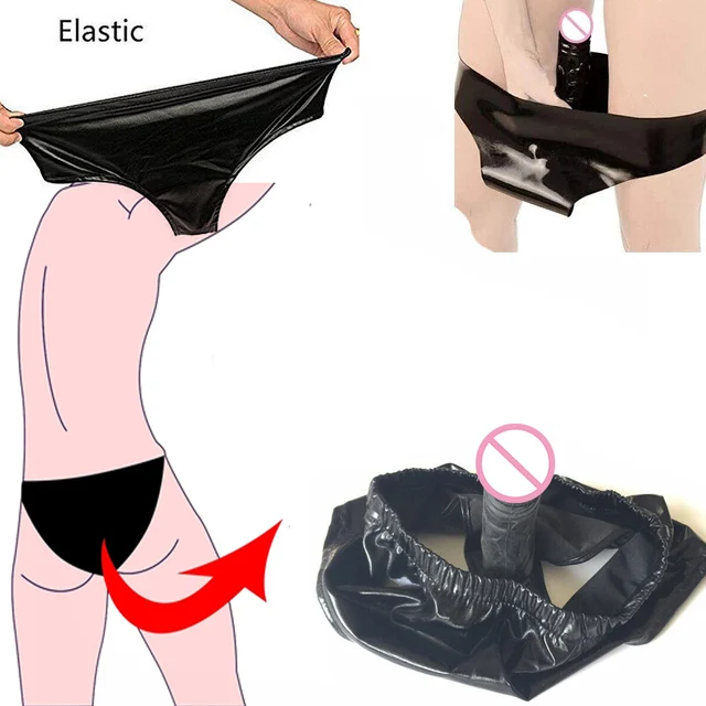 Anal Butt Plug Hide Wear Pants Plug Latex Sex Toys For Woman Unisex panty  Anal Toy Masturbation Underwear Panties Anus Products : :  Health, Household & Personal Care