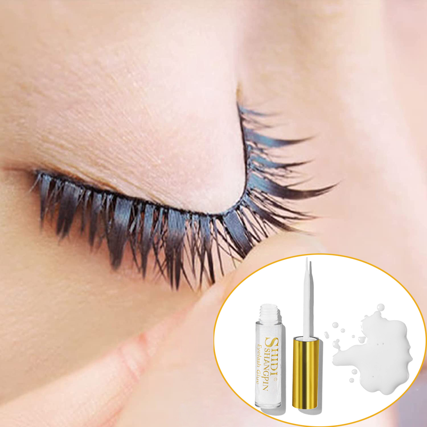 Best of Waterproof Strong Adhesive Eyelash Glue Quick Dry False Eye Lashes Glue Latex Free Clear Black Color Makeup Eyelashes Extension Reviews & Tips