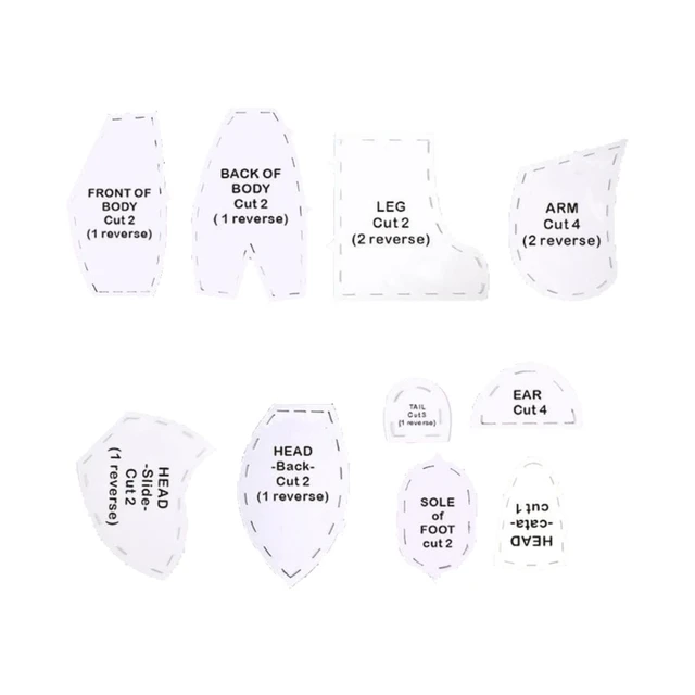 Acrylic Memory Bear Sewing Template Ruler with Instruction Memory Bear  Template Ruler Set Memory Bear Template Ruler Set - AliExpress