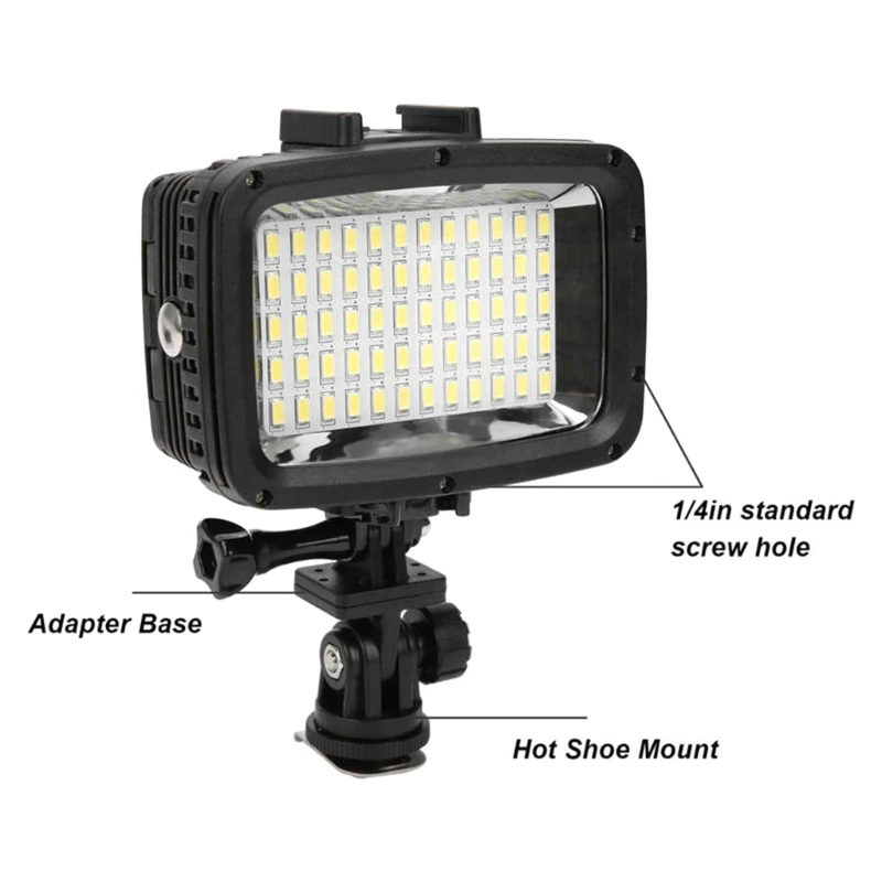 Recharge, Iluminação fotográfica para GoPro Hero, SLR Camera, 40m