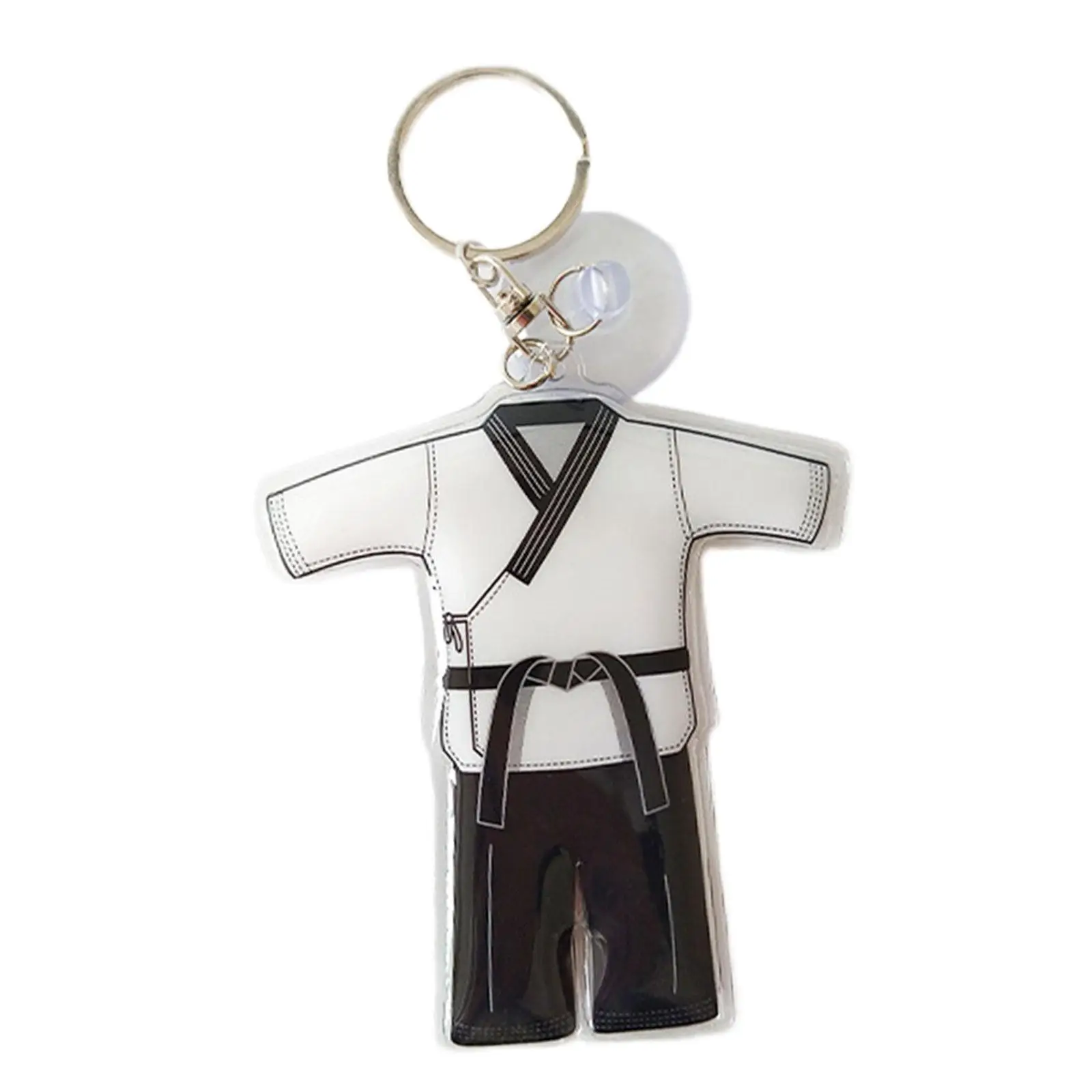 Taekwondo Keychain Metal Keyring Cute Bag Charms Key Holder Sports Keychains