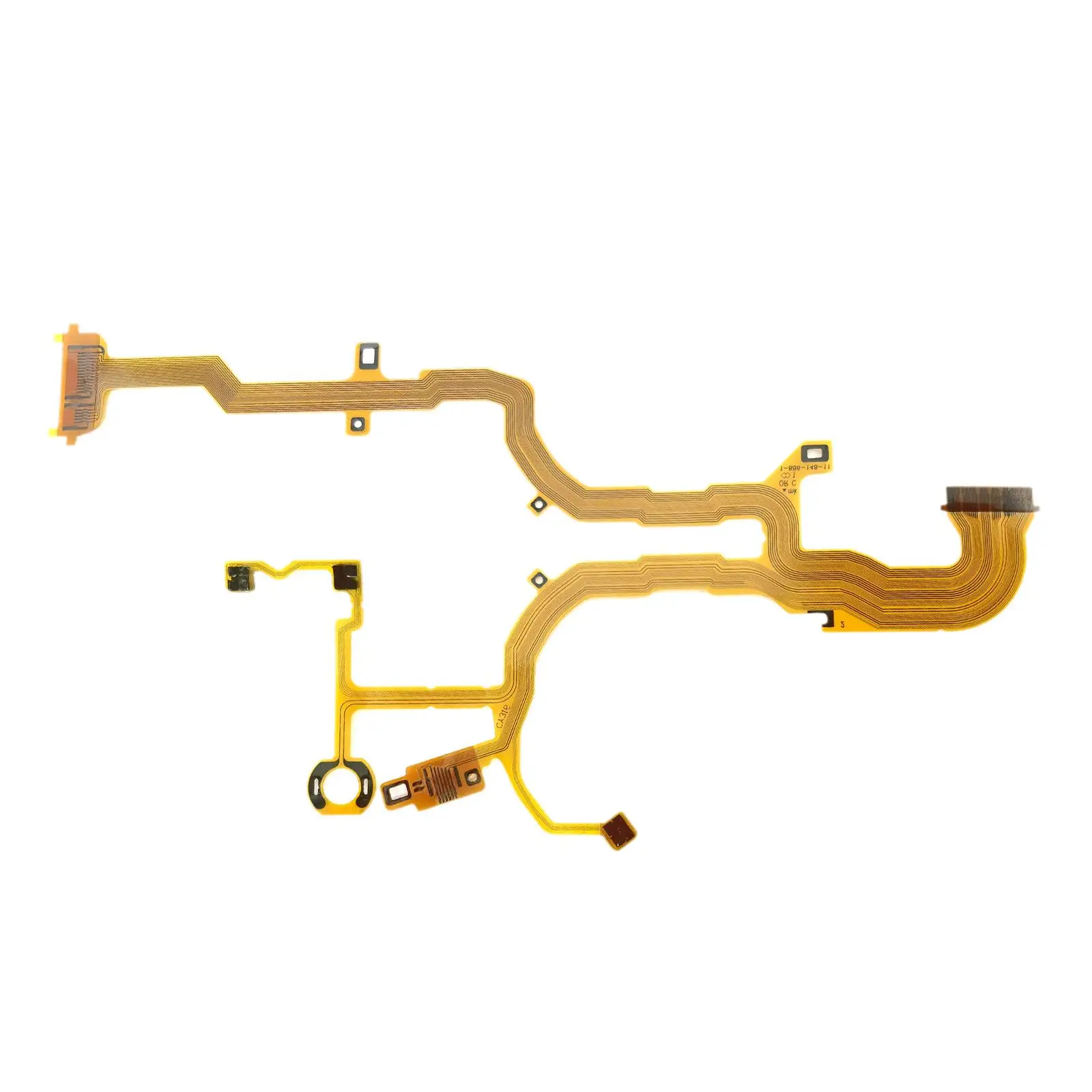 Durable Lens Back Main Flex Cable Yellow Camera Flex Cable for Dsc RX100 RX100II M2 Accessories Fixing Spare Parts Fittings