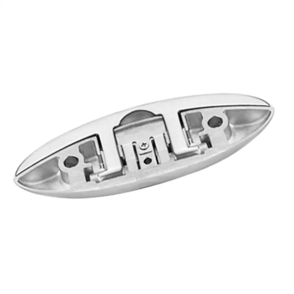 Marine Boat  6inch Folding Cleat Dock -  Boating Fasteners 316 Stainless  Heavy Duty