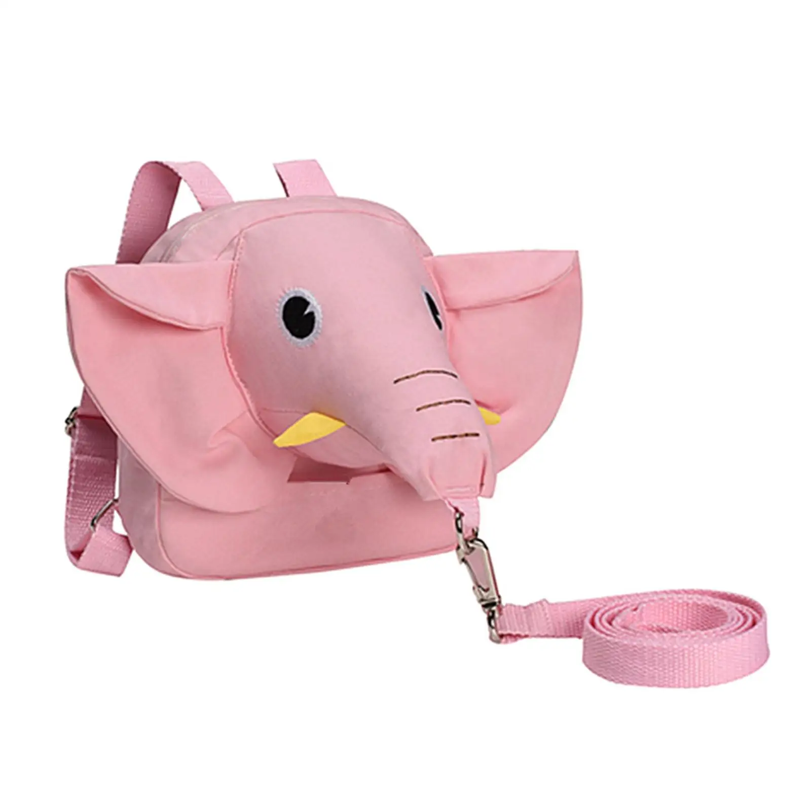 Toddler Backpack with Anti Lost Harness Cute Elephant Wear Resistant Soft Baby Anti Lost Backpack Harness for Kids Children