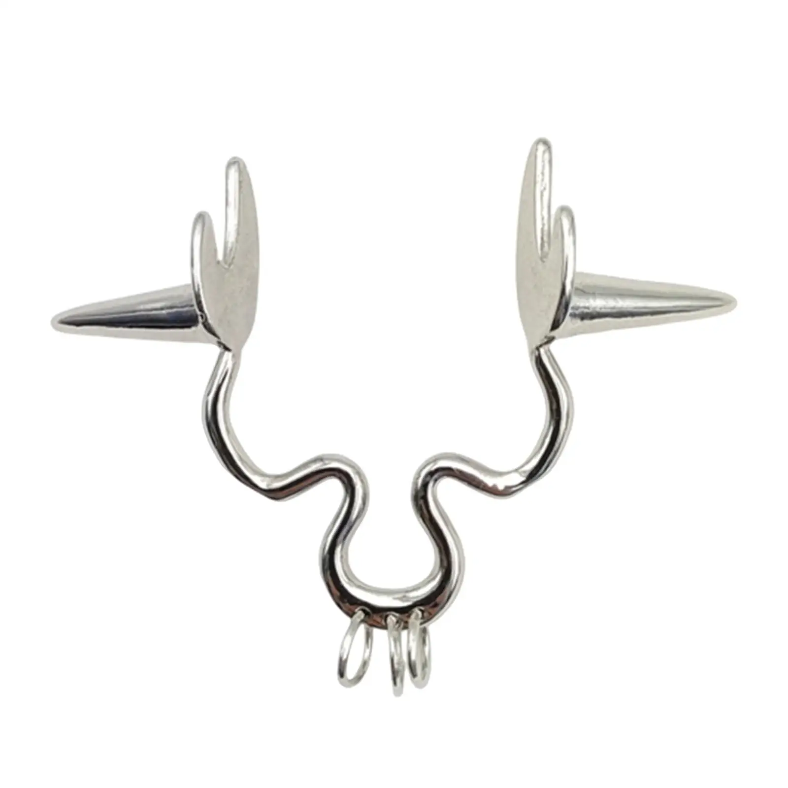 Nose Ring Body Jewelry Fashion Nose Cuffs Rings Cosplay Nose Piercings Jewelry Creative for Stage Gift Holiday Makeup Women Men